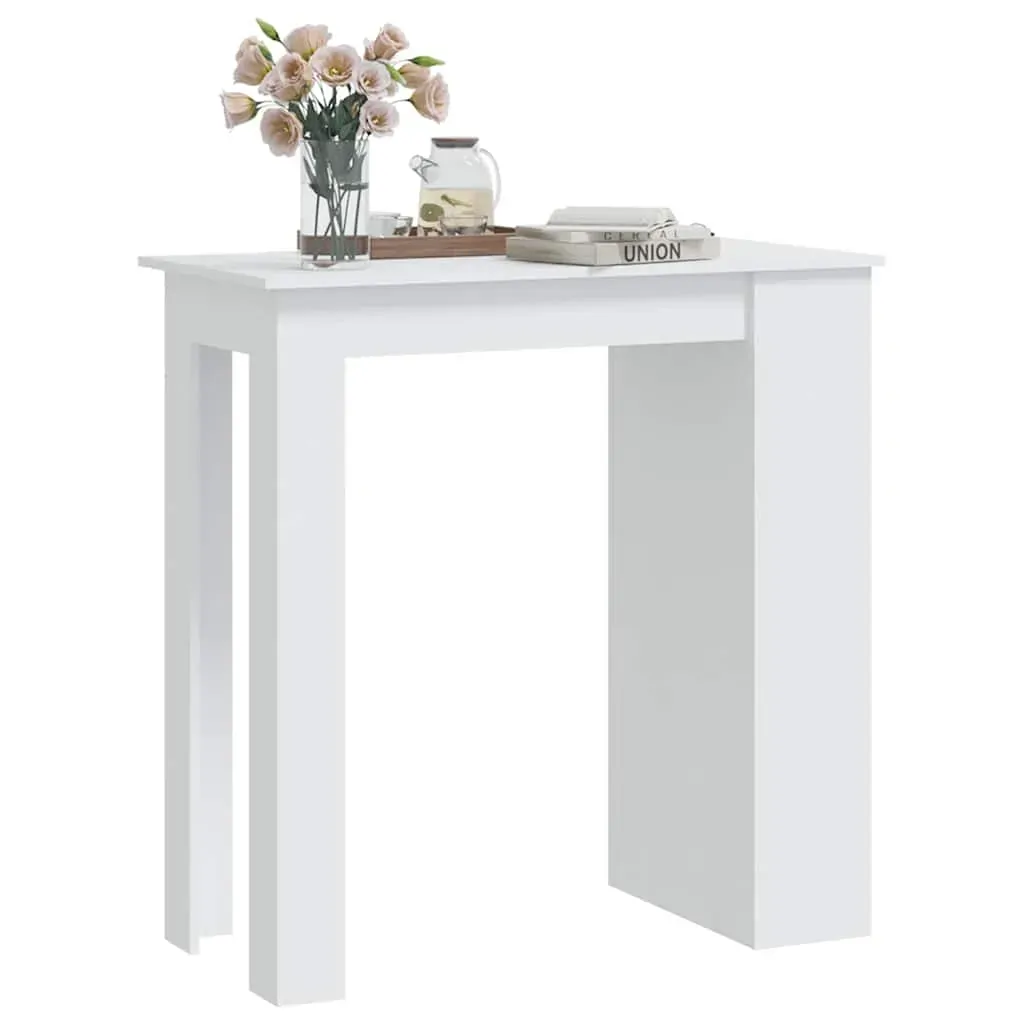 Bar Table with Storage Rack 102x50x103.5 cm Engineered Wood Price