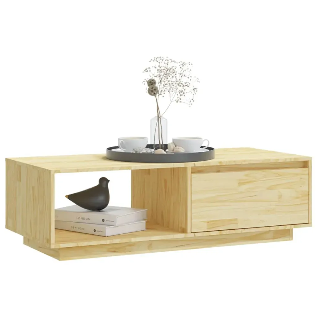 Coffee Table 110x50x33.5 cm Solid Pinewood Price