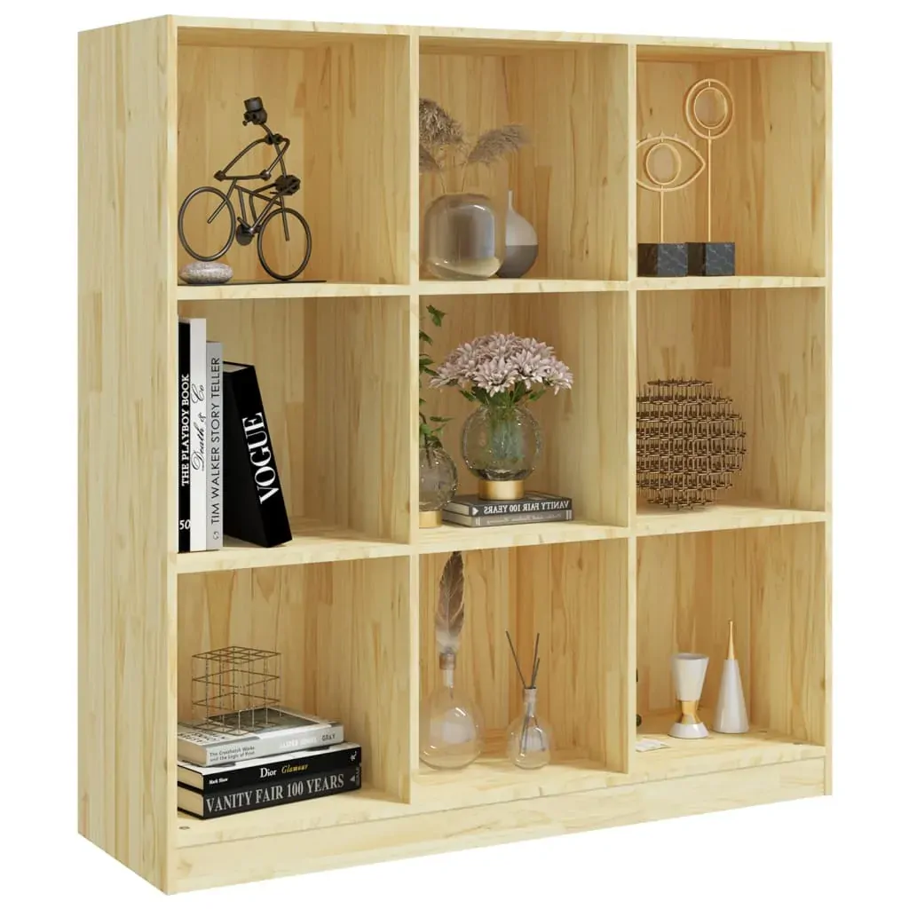 Book Cabinet/Room Divider 104x33.5x110 cm Solid Pinewood Price