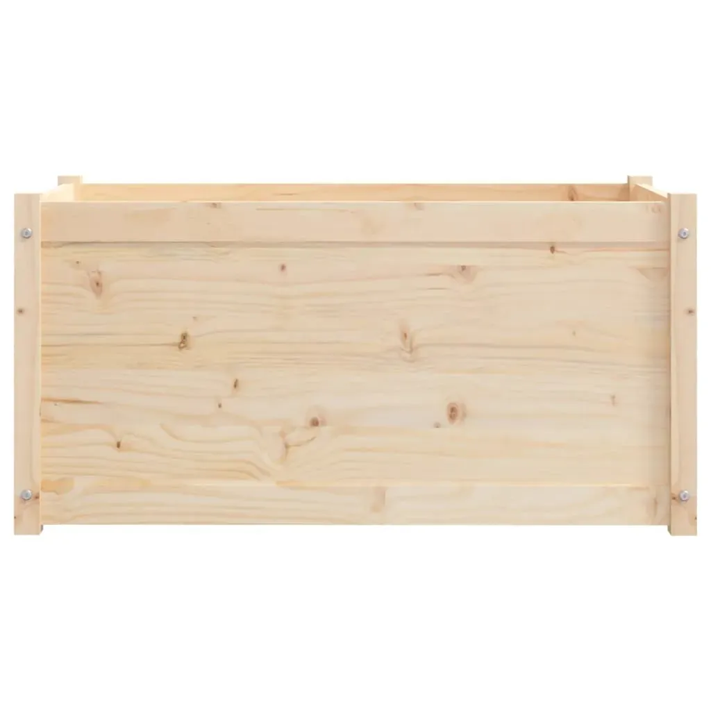 Garden Planter 100x50x50 cm Solid Pinewood Price