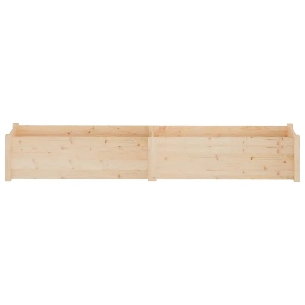 Garden Planter 200x31x31 cm Solid Pinewood Price