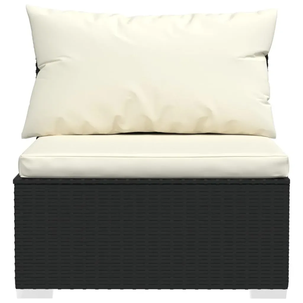 Garden Lounge Set with Cushions Poly Rattan Price