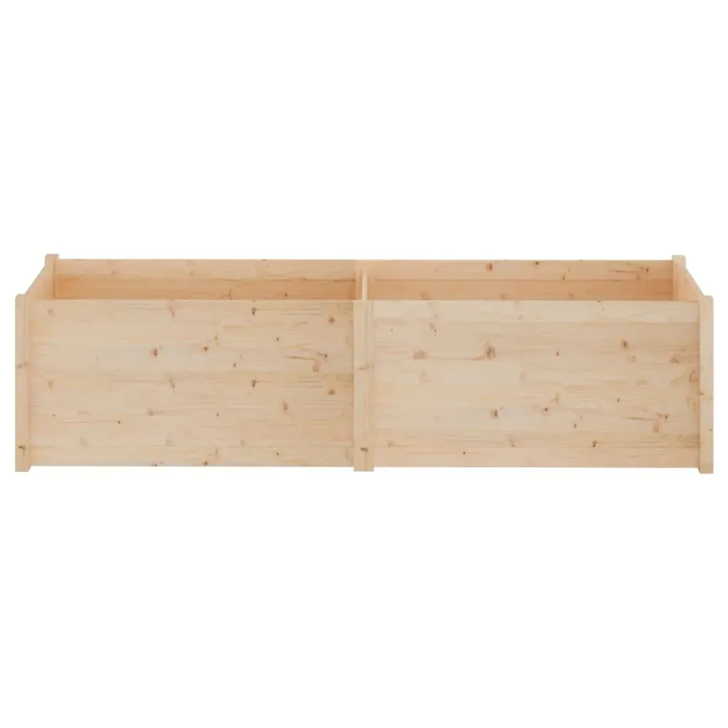 Garden Planter 200x50x50 cm Solid Pinewood Price