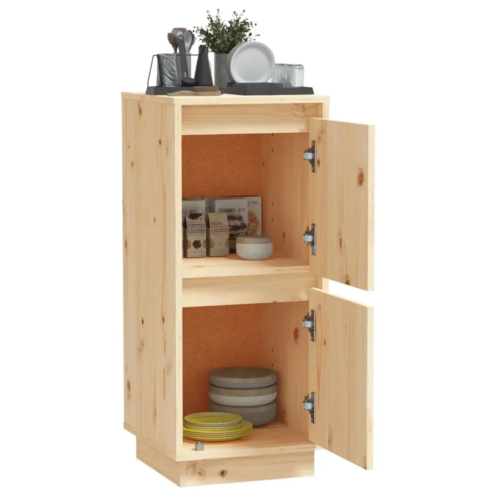 Sideboard 31.5x34x75 cm Solid Wood Pine Price