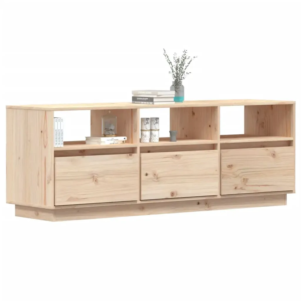 Puente TV Cabinet 140x37x50 cm Solid Wood Pine Price