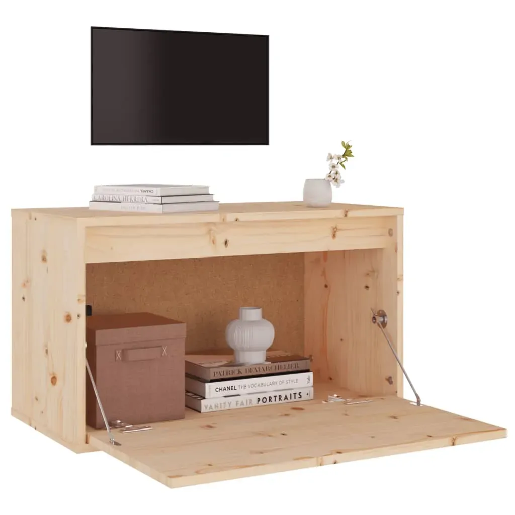 Wall Cabinet 60x30x35 cm Solid Wood Pine Price