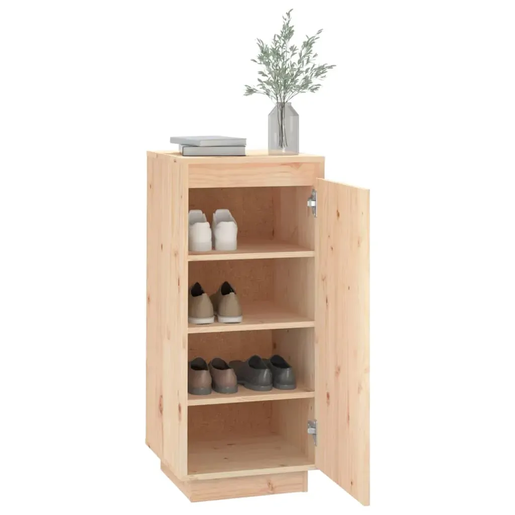 Shoe Cabinet 35x35x80 cm Solid Wood Pine Price