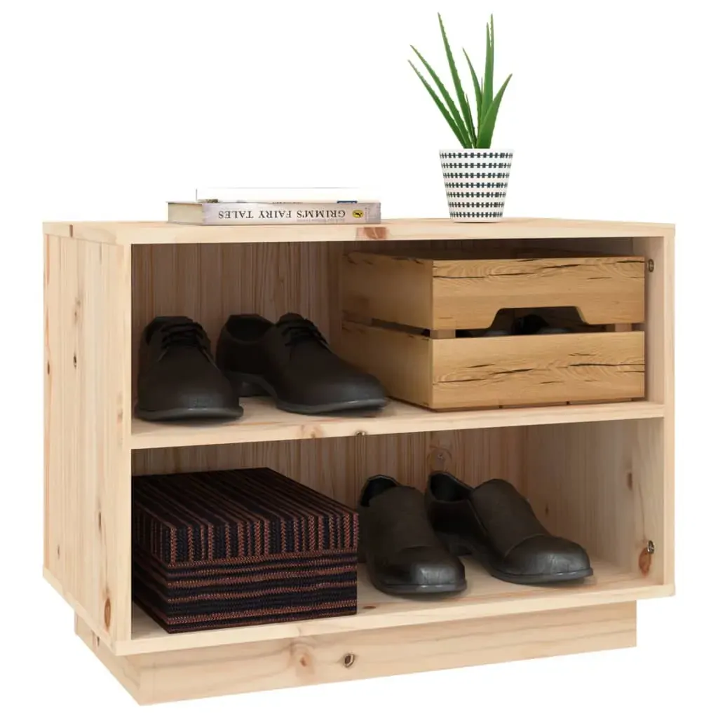 Shoe Cabinet 60x34x45 cm Solid Wood Pine Price