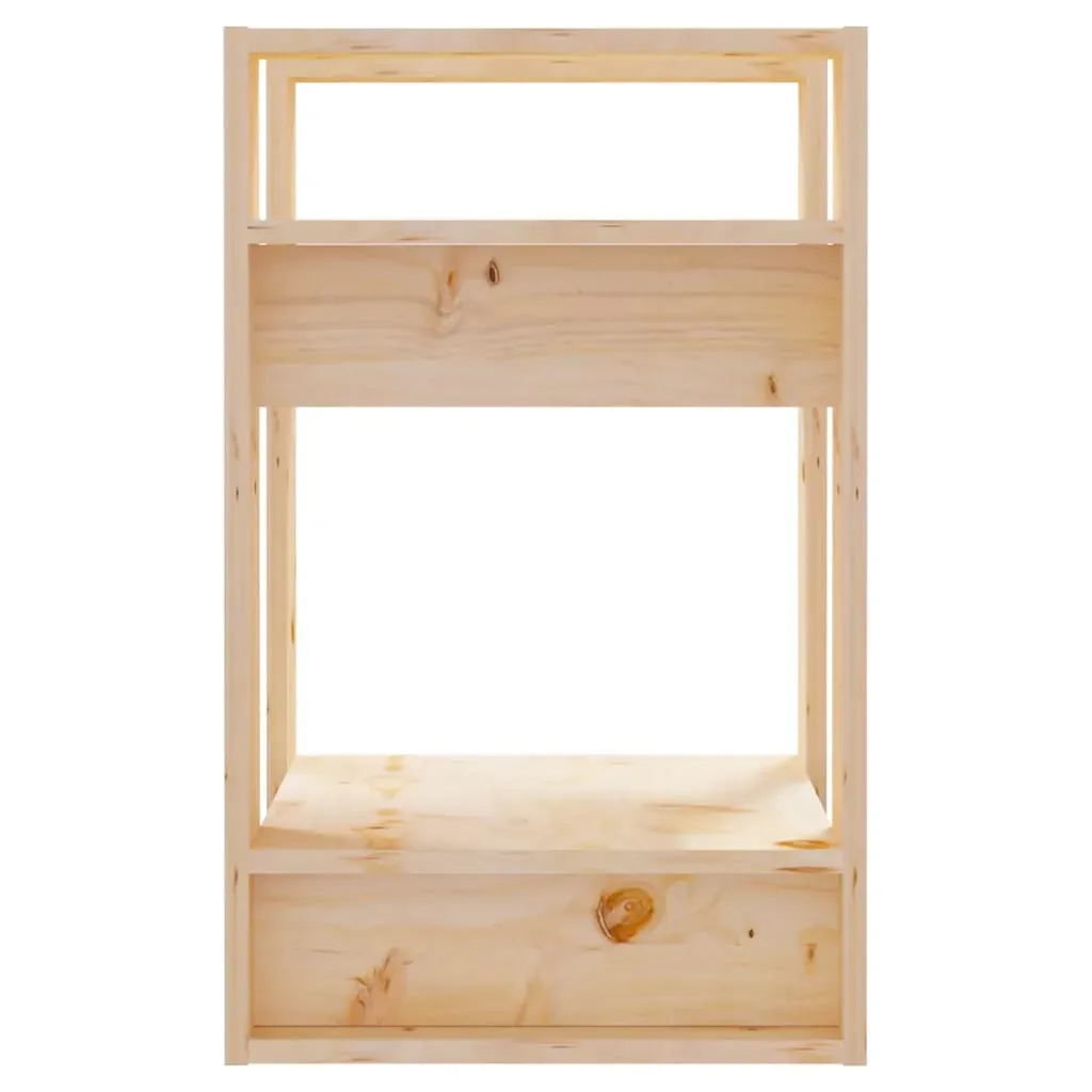 Hebron Book Cabinet/Room Divider 41x35x57 cm Solid Wood Pine Price