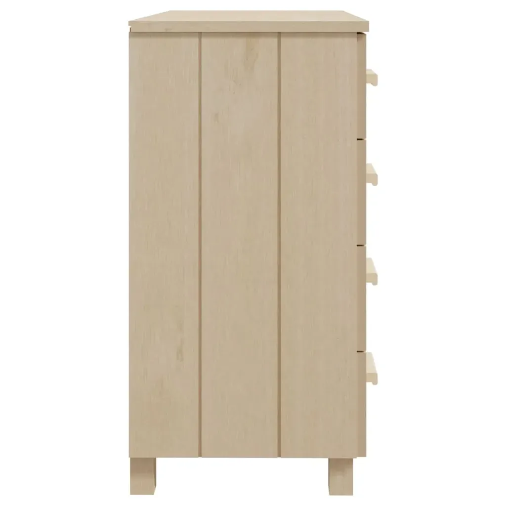 Sideboard Honey 79x40x80 cm Solid Wood Pine Price