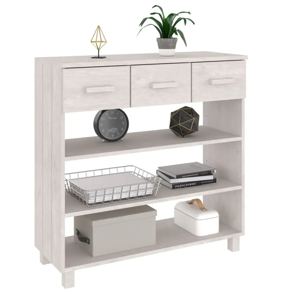 Console Table 90x35x90 cm Solid Wood Pine Price
