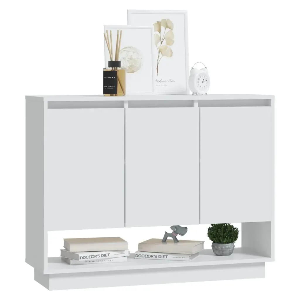 Sideboard 97x31x75 cm Engineered Wood Price