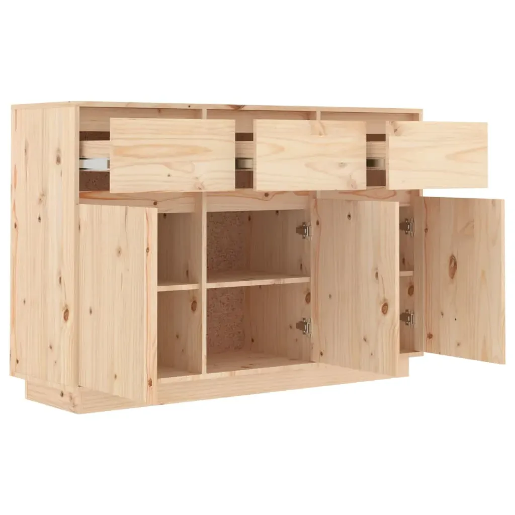 Sideboard 110x34x75 cm Solid Wood Pine Price