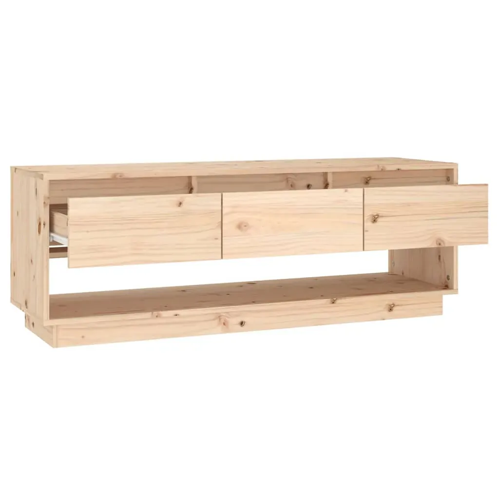 Glenroy TV Cabinet 110.5x34x40 cm Solid Wood Pine Price