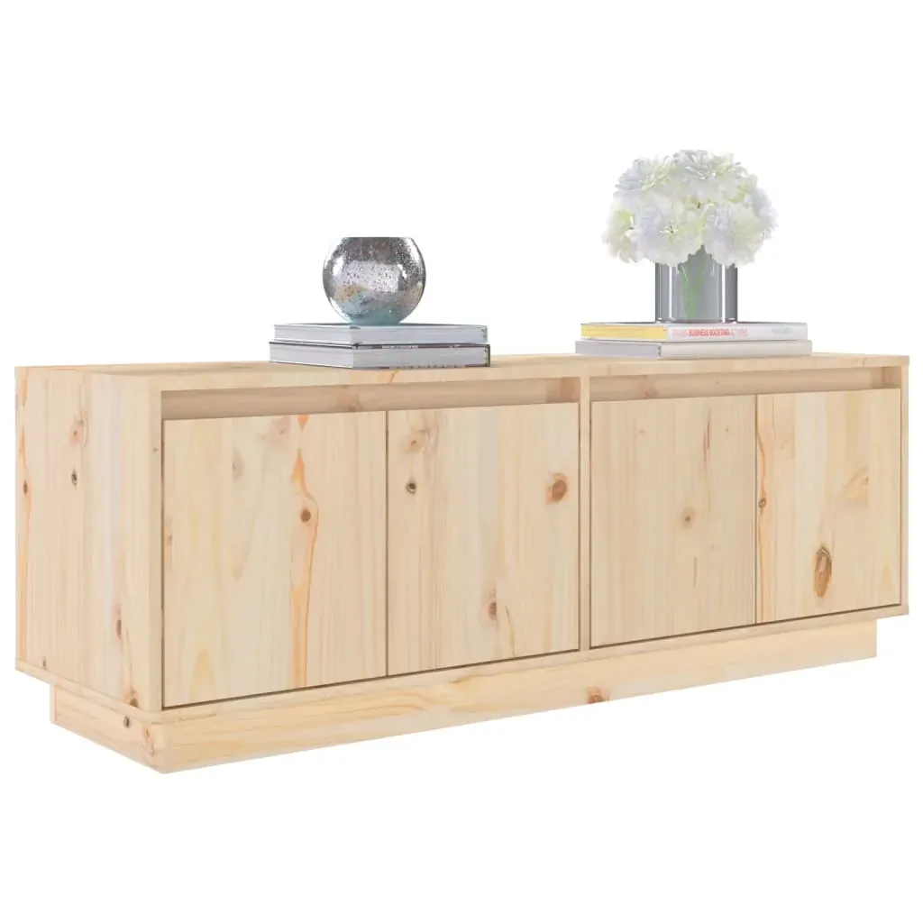 Eloy TV Cabinet 110x34x40 cm Solid Wood Pine Price