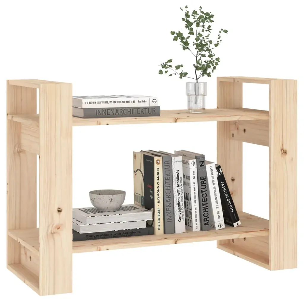 Boldon Book Cabinet/Room Divider 80x35x56.5 cm Solid Wood Pine Price