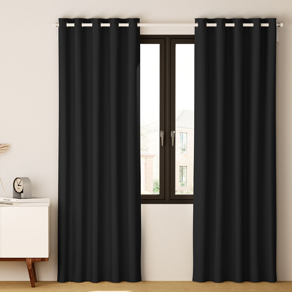 2X Blockout Curtains Blackout Window Curtain Eyelet Price