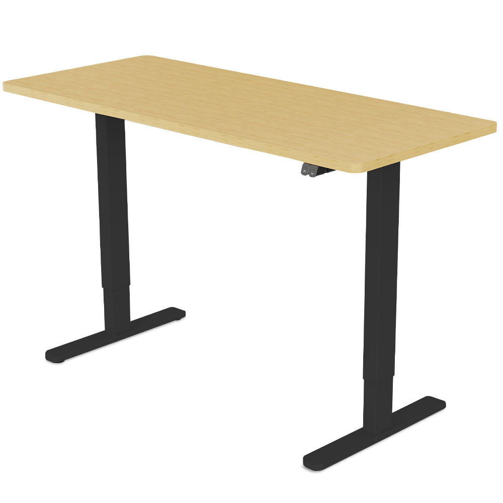 FORTIA Sit Stand Standing Desk, 72-118cm Height Adjustable, 70kg Load, Frame Price