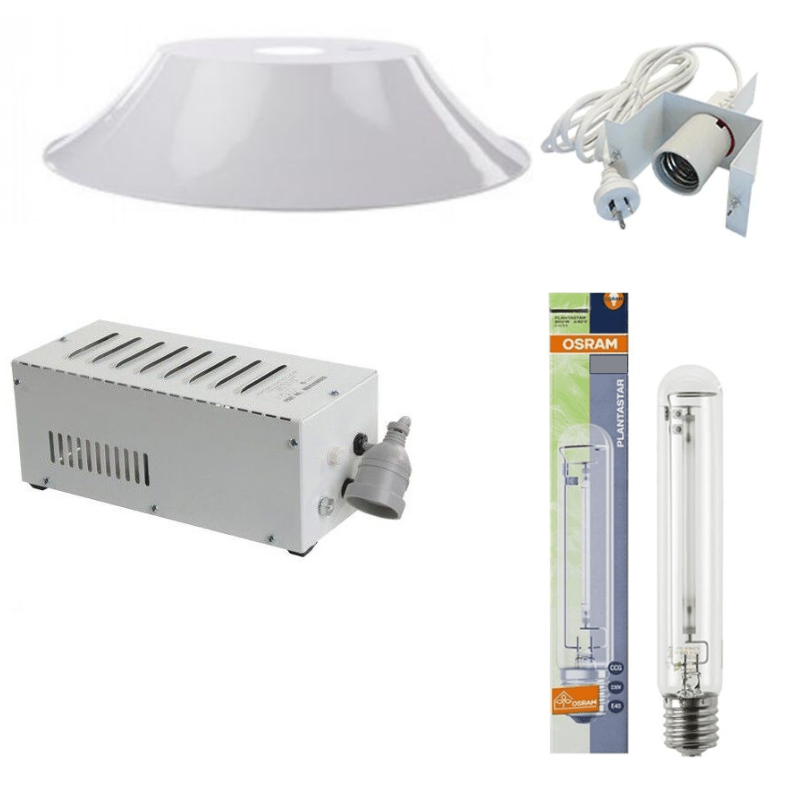 HPS Grow Light Kit with Osram Bulb and 900mm Deep Bowl Reflector Price