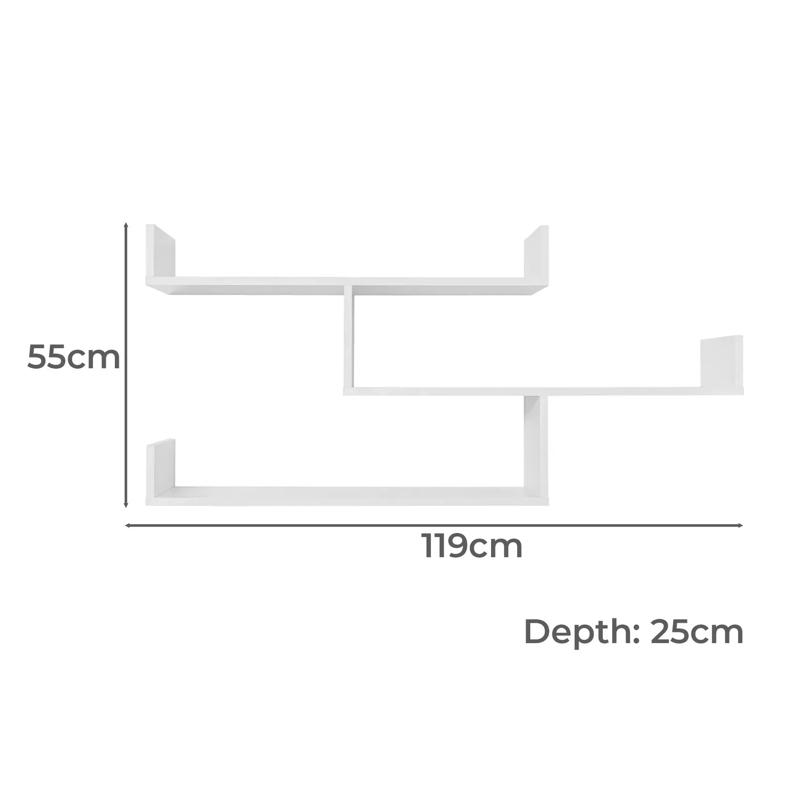 ZURICH MULTI LEVEL SHELF KIT Price