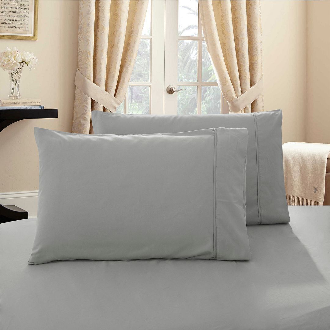 1000TC Premium Ultra Soft Standrad size Pillowcases 2-Pack Price