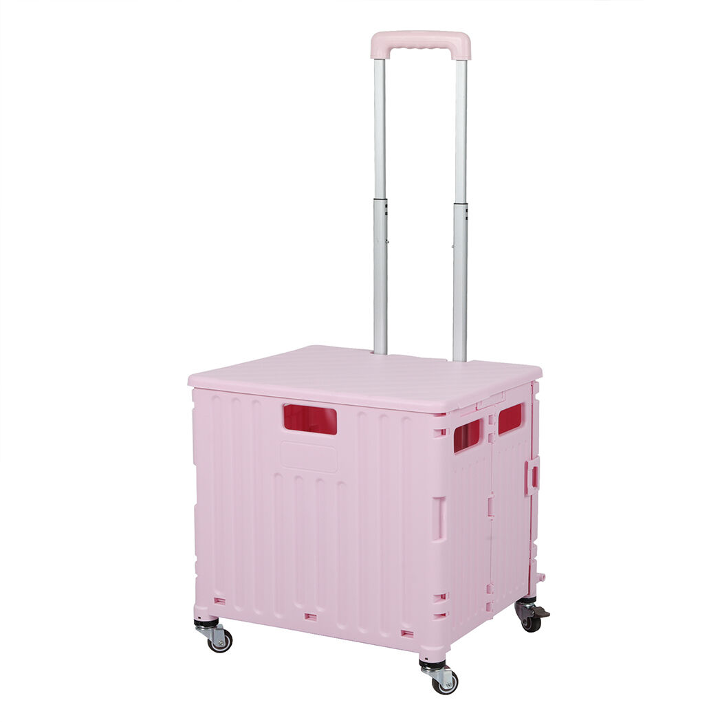 Folding Shopping Trolley Cart Portable Rolling Grocery Basket Wheel Price