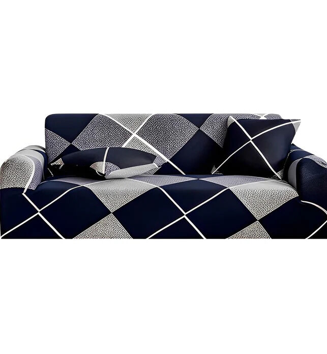 Checkered Sofa Cover Couch Protector High Stretch Lounge Slipcover Home Decor Price