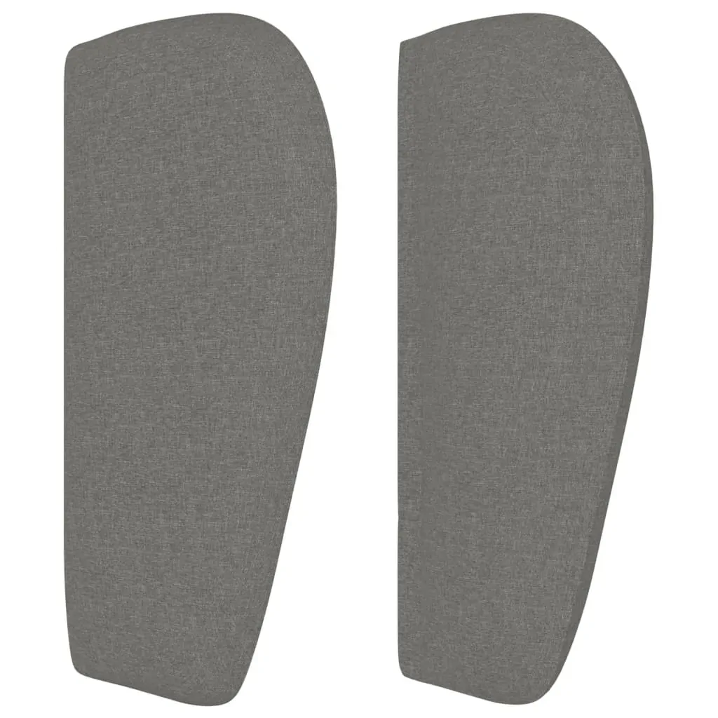 Headboard with Ears Dark Grey Fabric Price