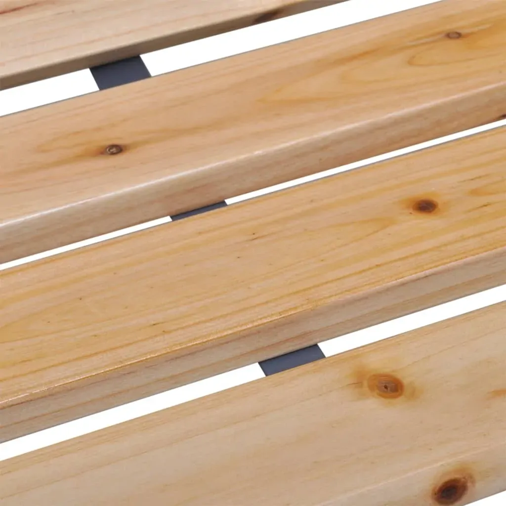 Garden Bench 112 cm Solid Wood Fir Price