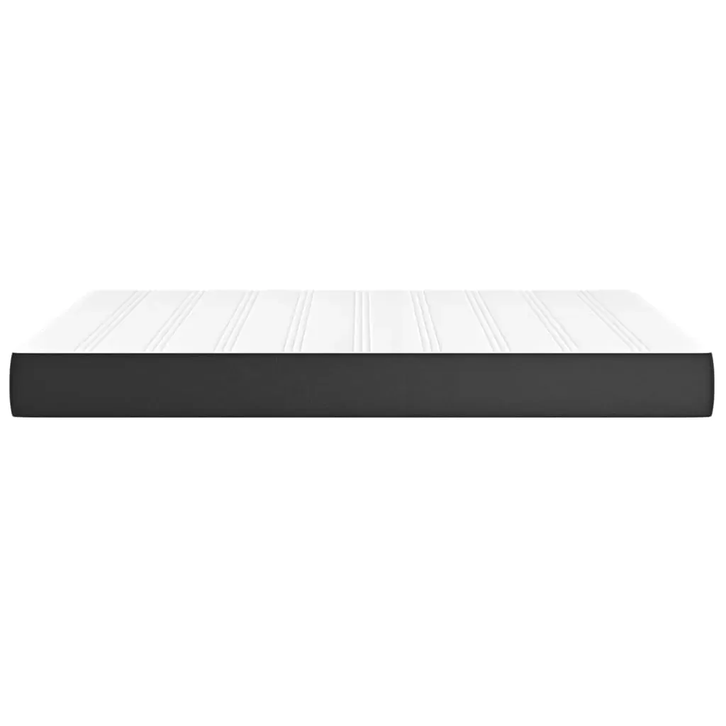 Ashfield Pocket Spring Bed Mattress Black Full Faux Leather Price