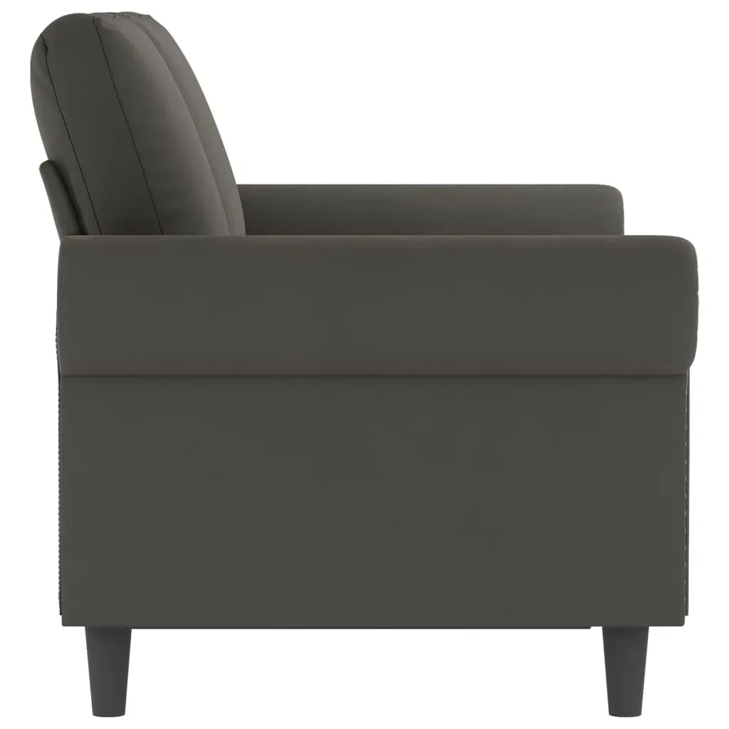 Rantoul Sofa Chair Dark Grey Velvet Price