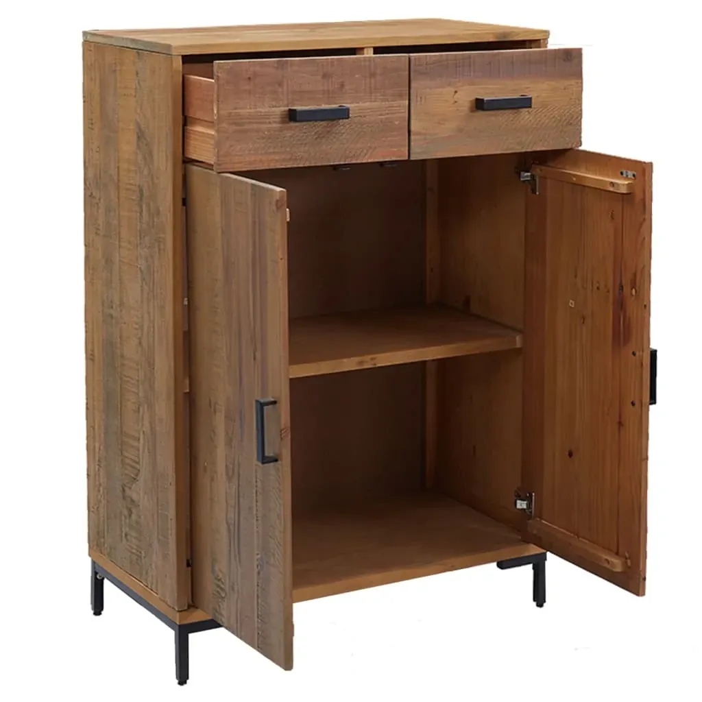 Shoe Rack 75x40x110 cm Solid Recycled Pinewood Price