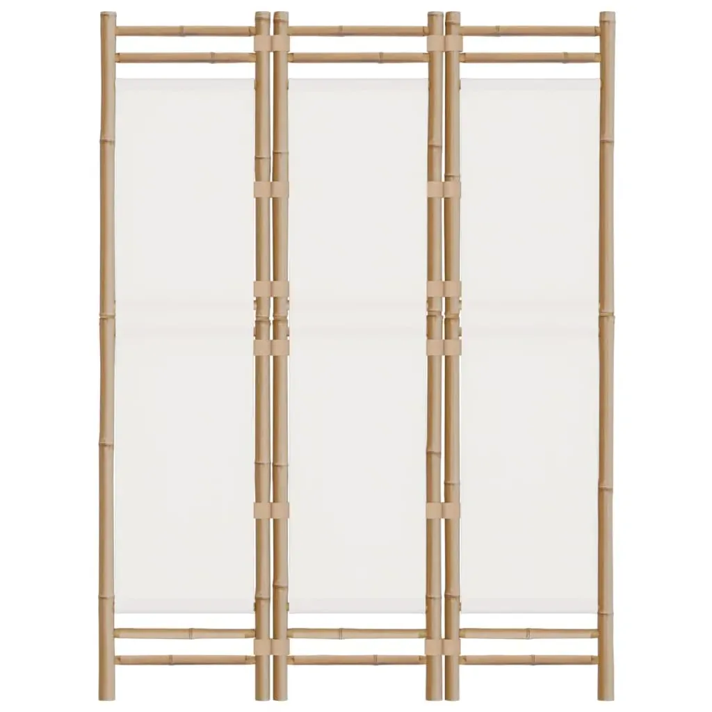 Cumbernauld Folding Room Divider Bamboo and Canvas Price
