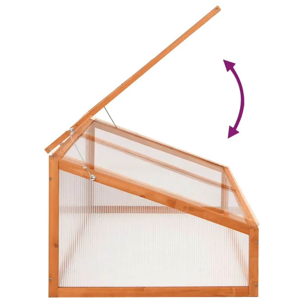 Greenhouse 110x58.5x39 cm Fir Wood Price