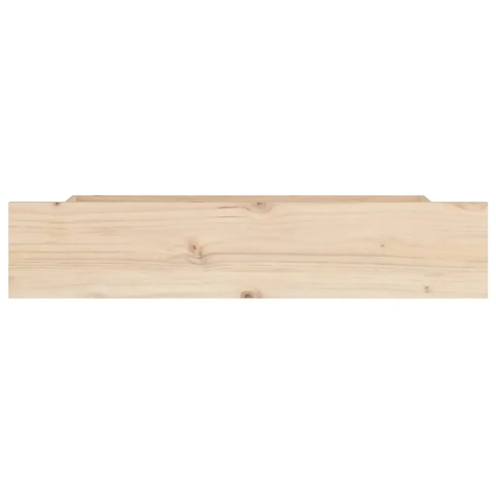 Bed Drawers 4 pcs Solid Wood Pine Price
