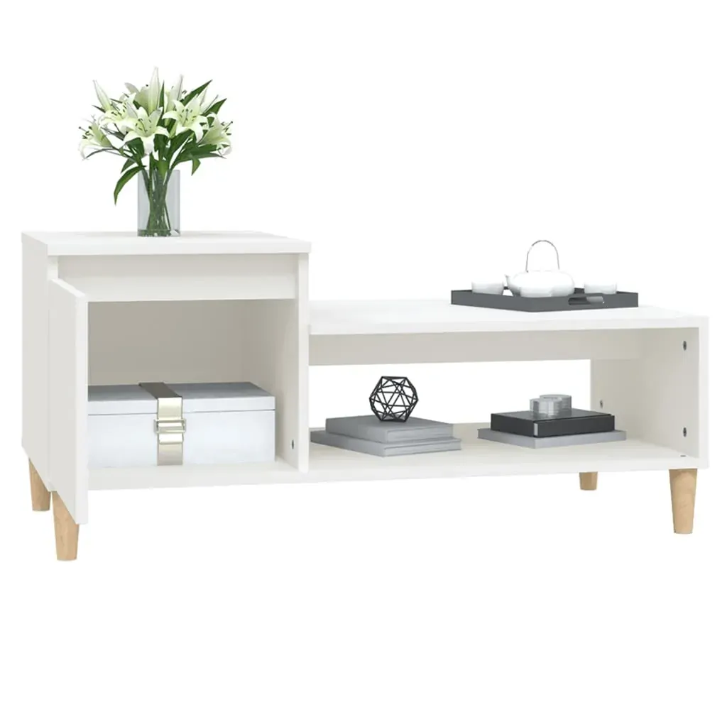 Coffee Table 100x50x45 cm Engineered Wood Price