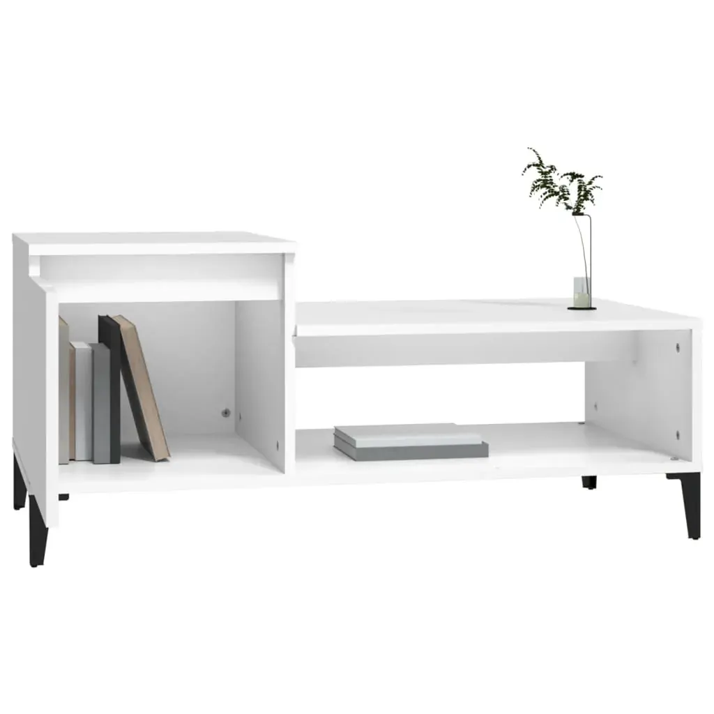 Coffee Table 100x50x45 cm Engineered Wood Price