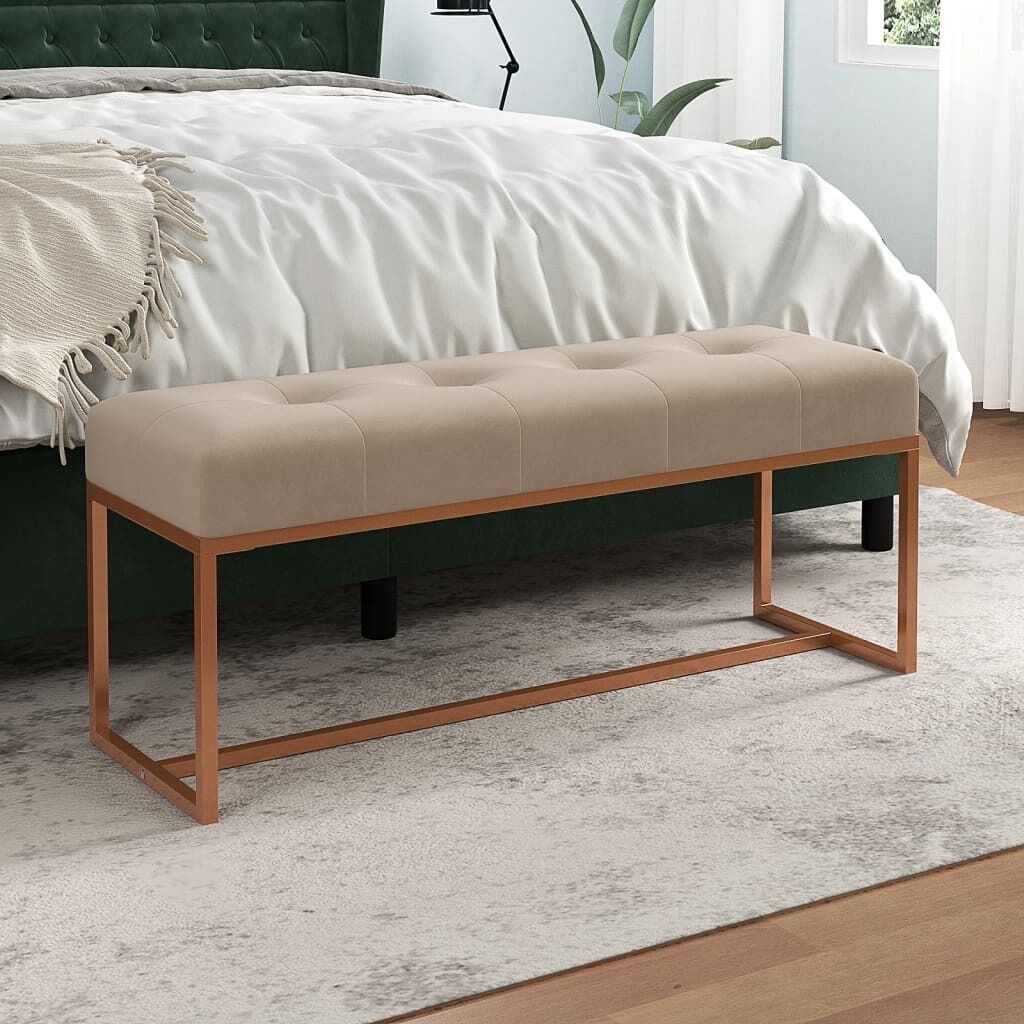 Bench 110x36x45 cm Velvet Price