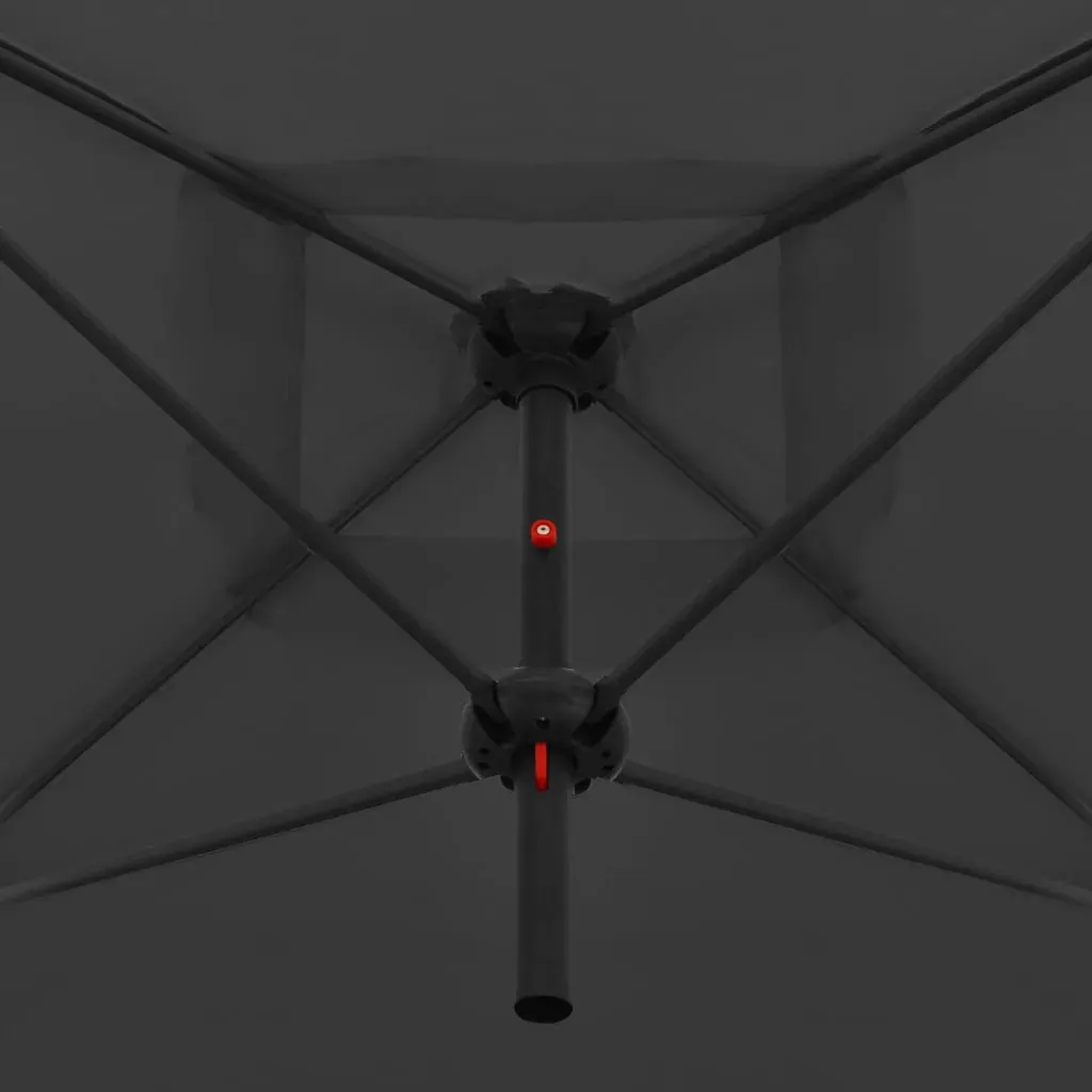 Double Parasol with Steel Pole 250x250 cm Price