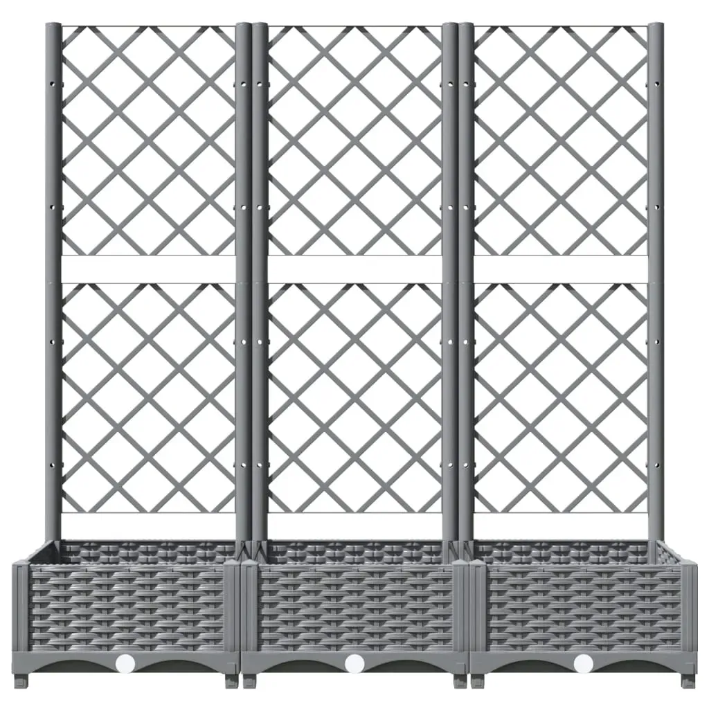 Garden Planter with Trellis PP Price