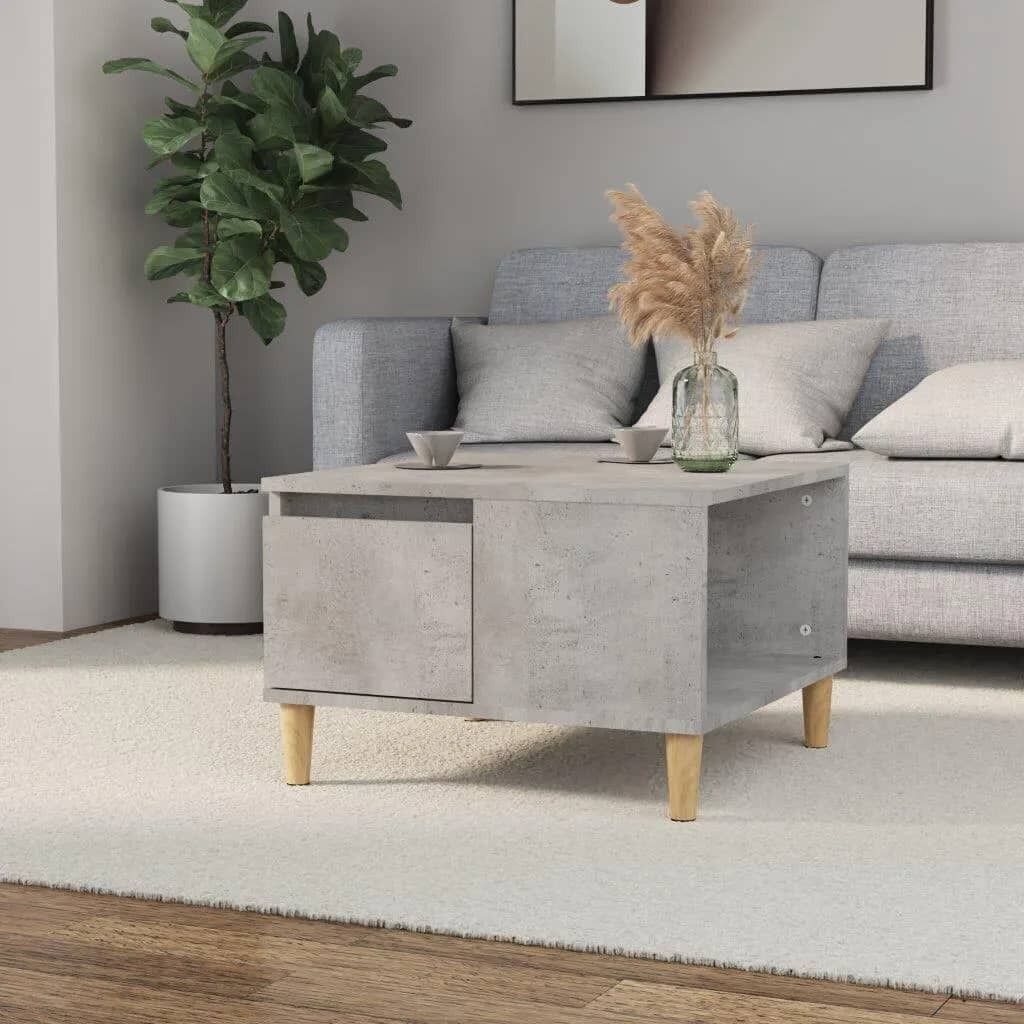 Coffee Table White 55x55x36.5 cm Engineered Wood Price