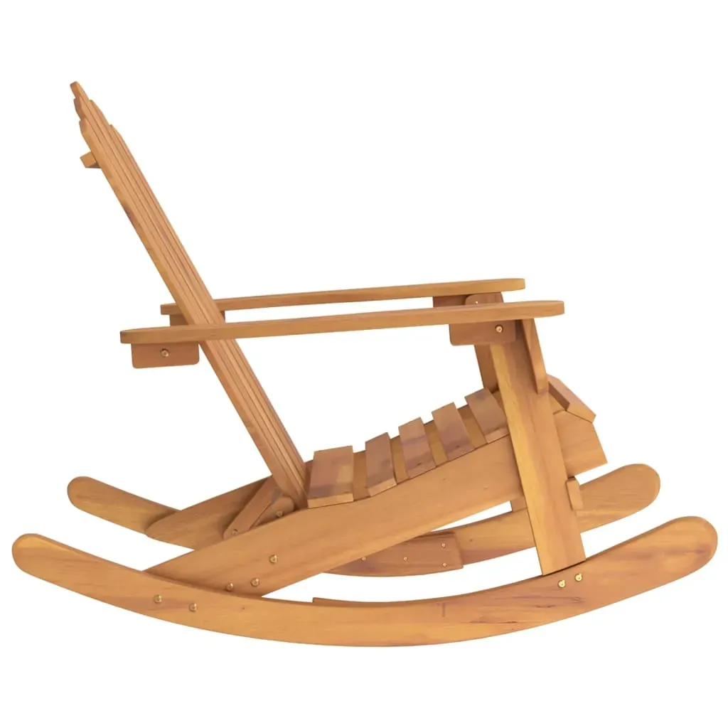 Adirondack Rocking Chair Solid Acacia Wood Price