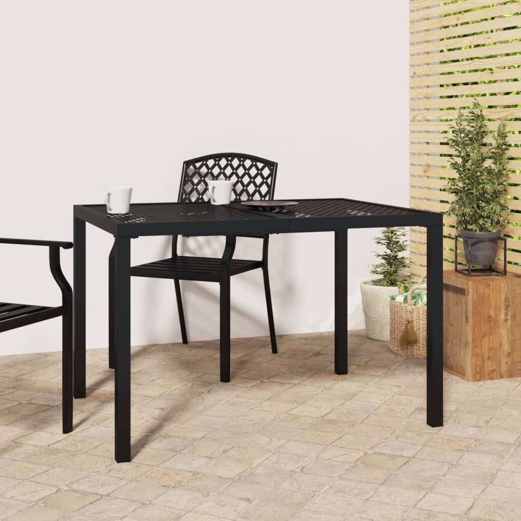Garden Table Anthracite Steel Price