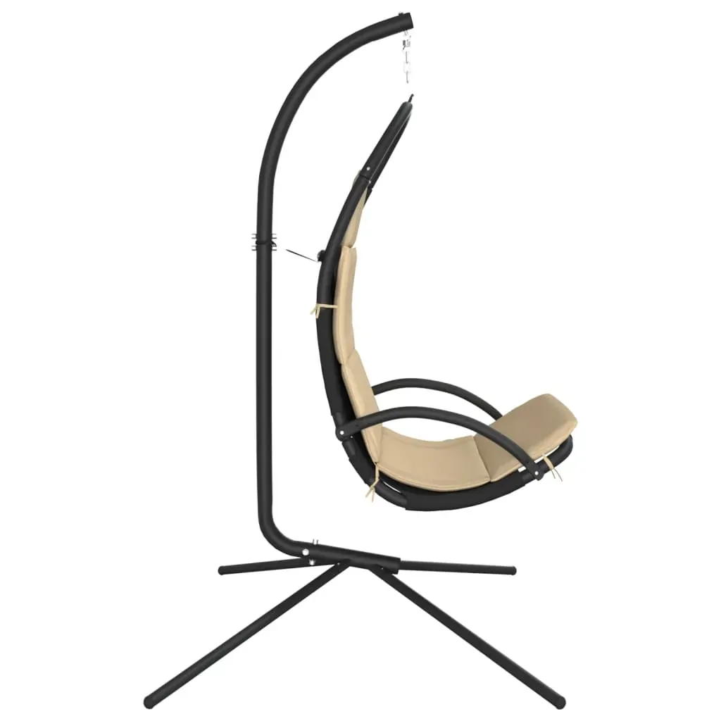 Garden Swing Chair with Cushion Oxford Fabric and Steel Price