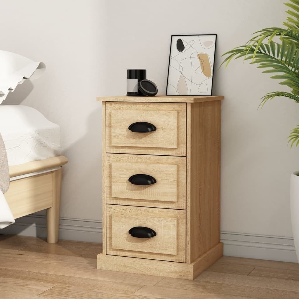 Bedside Cabinet 39x39x67 cm Engineered Wood Price