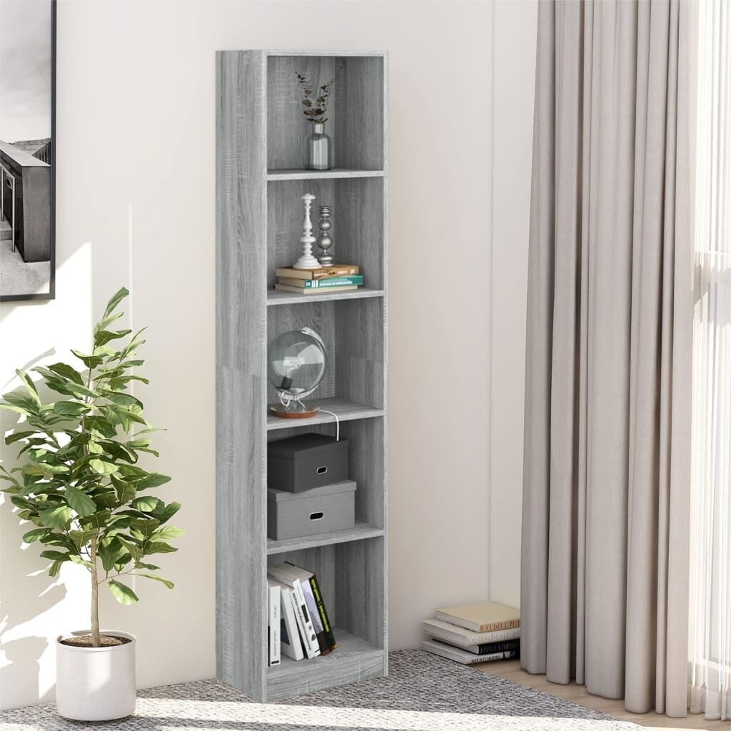 5-Tier Book Cabinet Engineered Wood Price