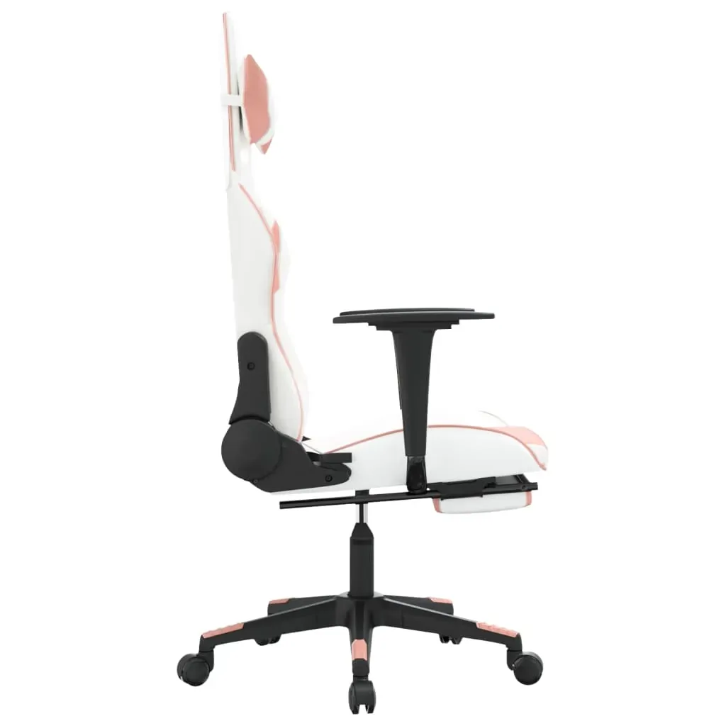 Gaming Chair with Footrest Faux Leather Price