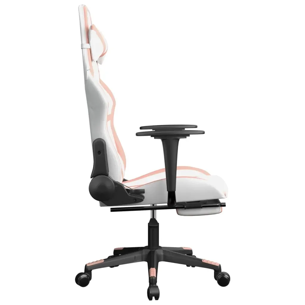 Gaming Chair with Footrest Faux Leather Price