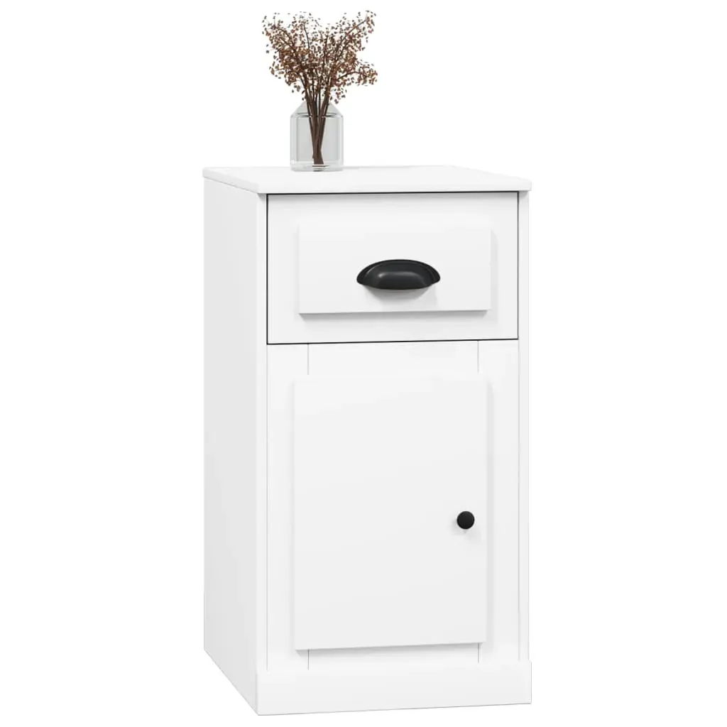 Side Cabinet with Drawer 40x50x75 cm Engineered Wood Price