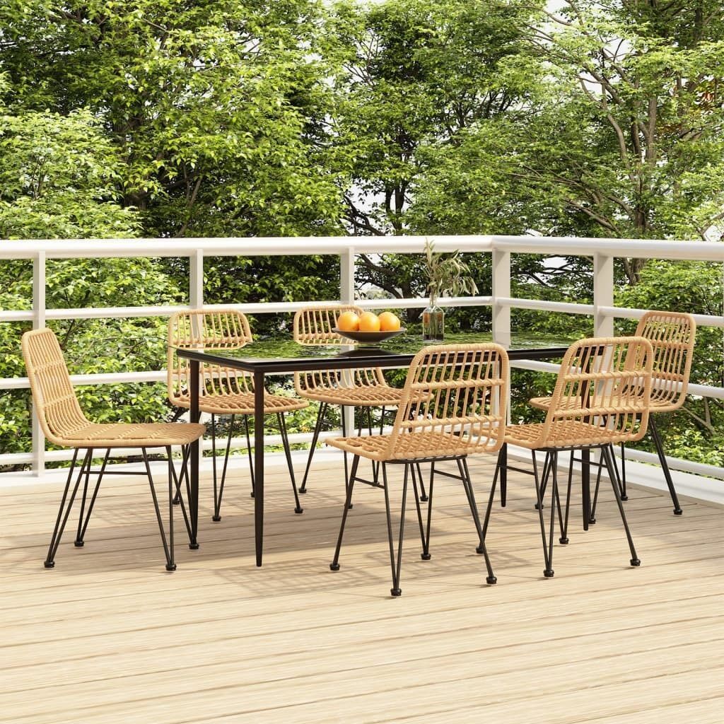 Garden Dining Set Poly Rattan Price